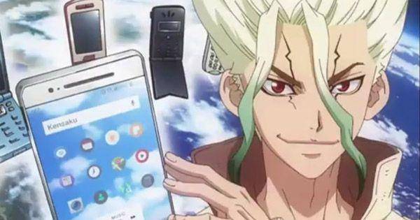 Senku berencana membuat ponsel ( Dok. TMS Entertaiment / Dr. Stone )