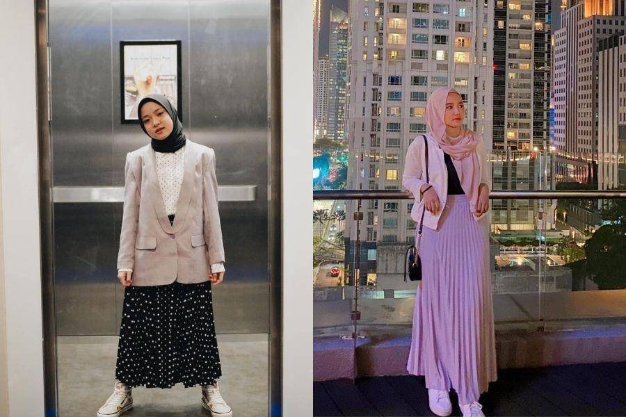 Adu gaya Wirda Mansur vs. Nissa Sabyan. (instagram.com/wirda_mansur / instagram.com/nissa_sabyan)