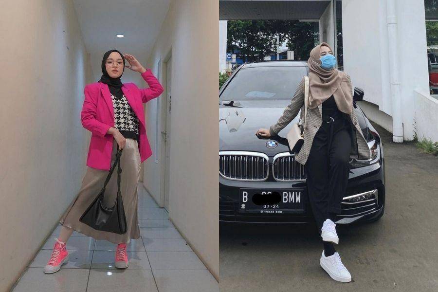 Adu gaya Wirda Mansur vs. Nissa Sabyan. (instagram.com/wirda_mansur / instagram.com/nissa_sabyan)