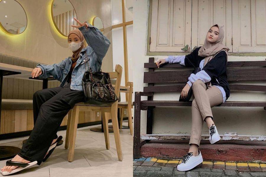 Adu gaya Wirda Mansur vs. Nissa Sabyan. (instagram.com/wirda_mansur / instagram.com/nissa_sabyan)