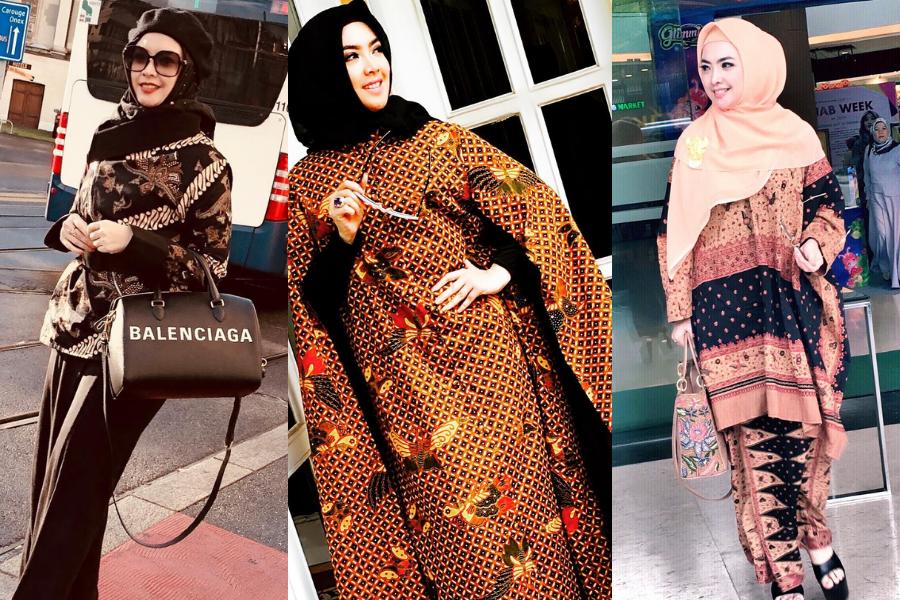 10 Referensi Gaya Batik ala Ingrid Kansil, Cocok buat Acara Formal!