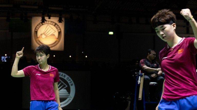 Du Yue/Li Yinhui berlaga di final German Open 2019. (bwfworldtour.bwfbadminton.com)