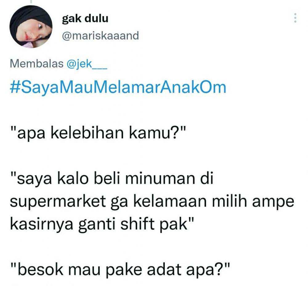 twit kocak netizen (twitter.com/mariskaaand)