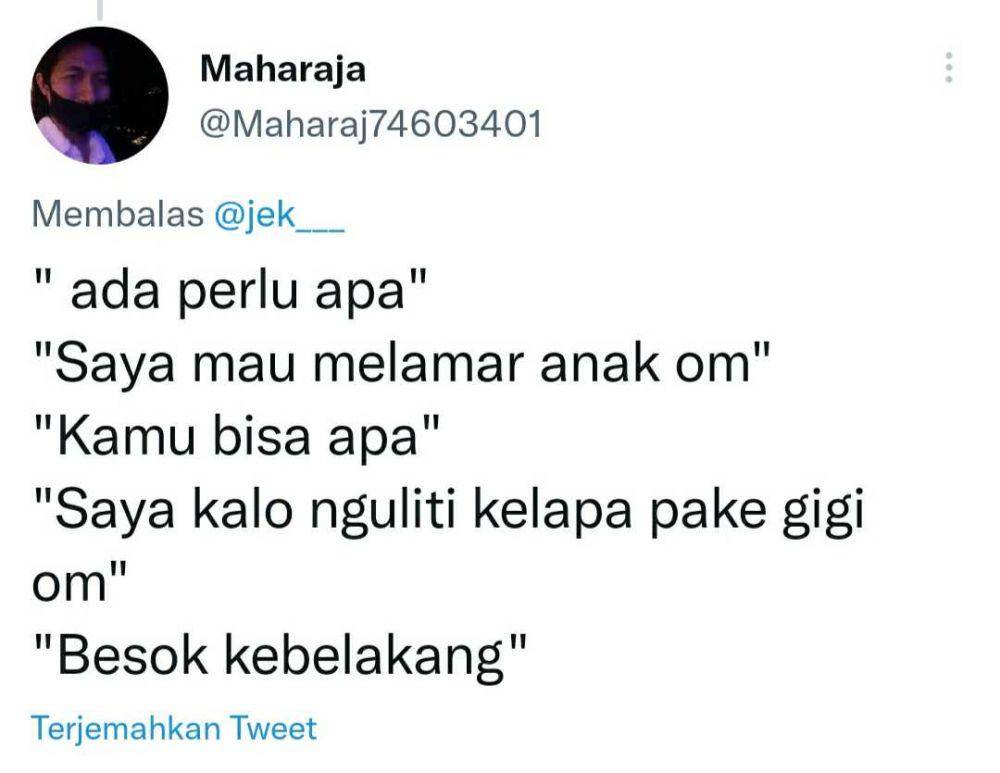 twit kocak netizen (twitter.com/Maharaj74603401)