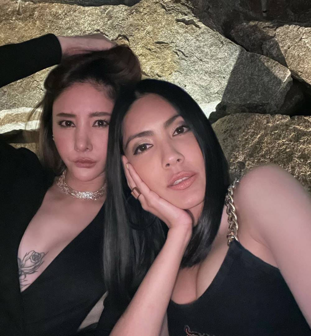 Tangmo dan Gatick (instagram.com/melonp.official)