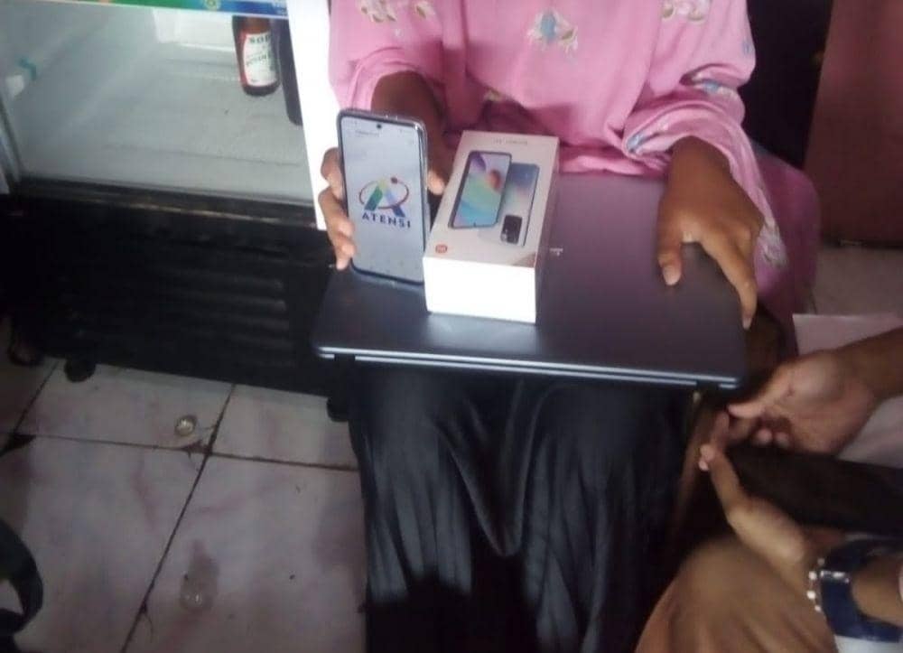 Bantuan dari Kemensos RI untuk anak remaja korban dugaan pencabulan oknum anggota polisi di Sulsel. (Istimewa)