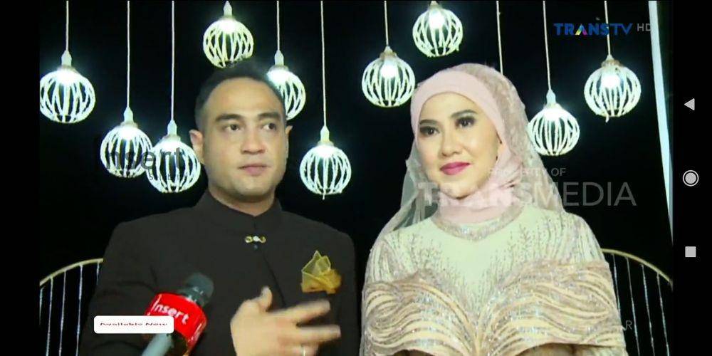 style resepsi Venna Melinda (dok. TransTV)