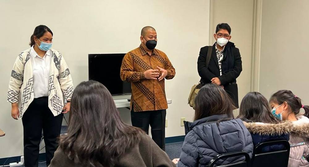 Warung Konsuler yang dibuka oleh KJRI San Francisco (Dok. Kemlu)