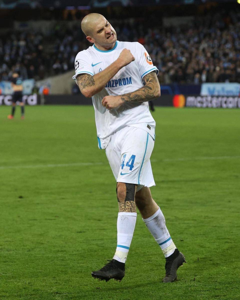 Yaroslav Rakitskiy saat masih membela Zenit St Petersburg (instagram.com/zenit_spb)