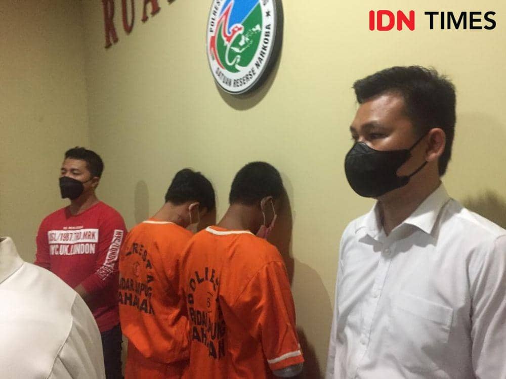 2 Pengedar Sabu 529 Gram di Bandar Lampung Terancam Hukuman Mati