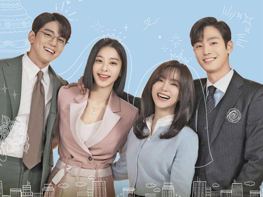 poster resmi Business Proposal (instagram.com/sbsdrama.official)