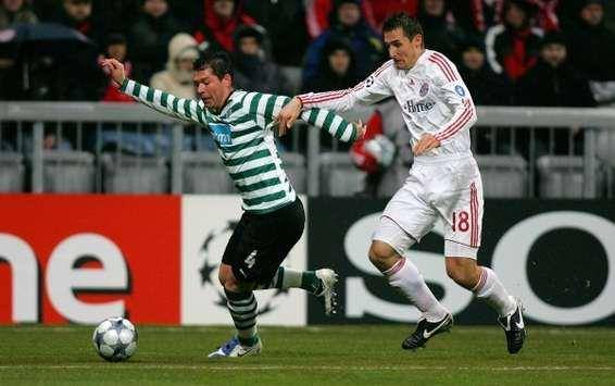 Bayern Munchen kontra Sporting Lisbon di Liga Champions 2008/2009. (goal.com)