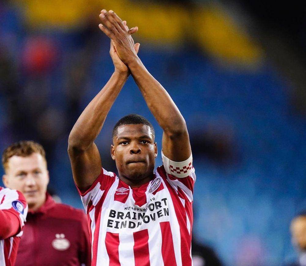 Denzel Dumfries membela PSV Eindhoven (instagram.com/ddumfries2)