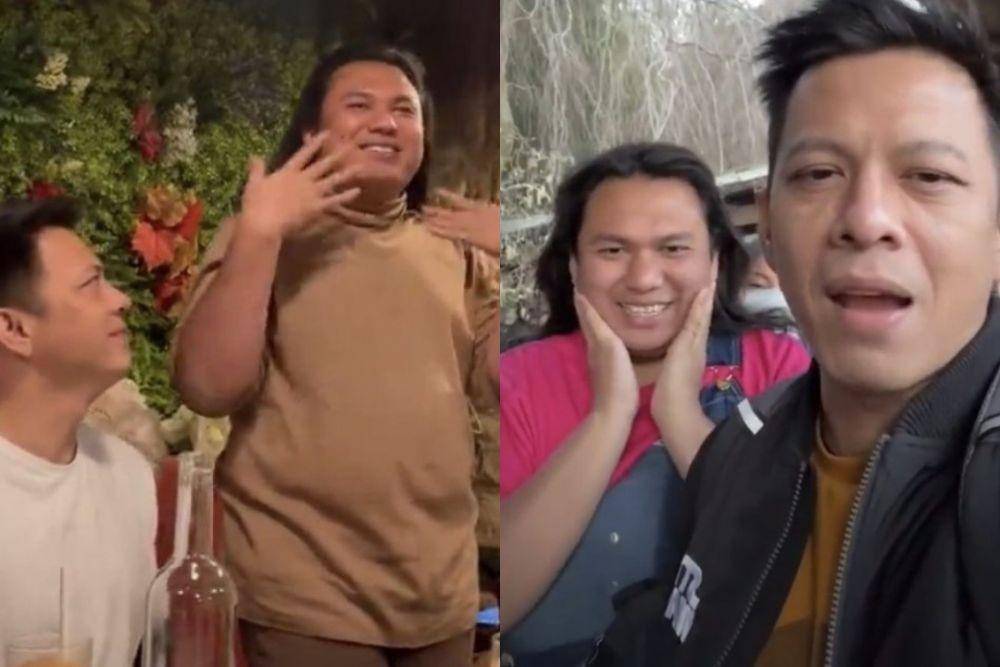 Keanu Agl dan Ariel Noah di Paris (Instagram.com/keanuagl)