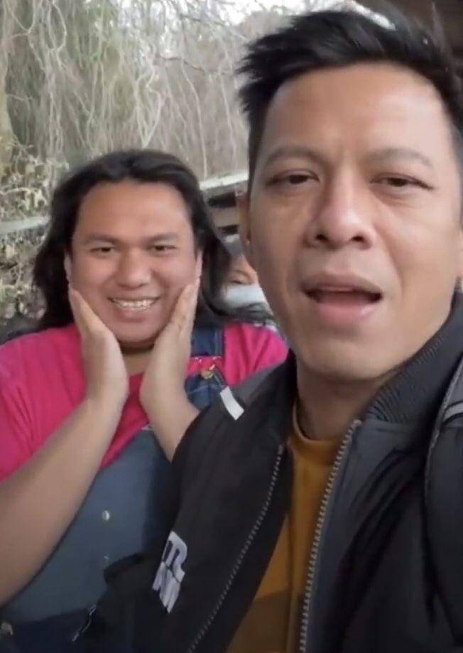 Keanu Agl dan Ariel Noah di Paris (Instagram.com/keanuagl)