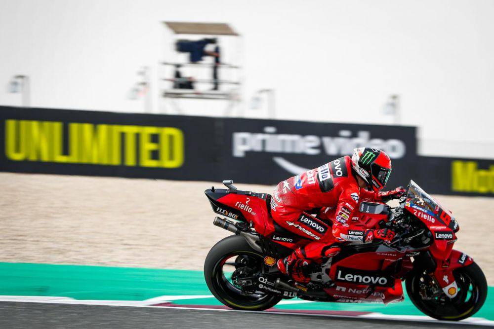 Francesco Bagnaia pada GP Qatar 2022 (motogp.com)