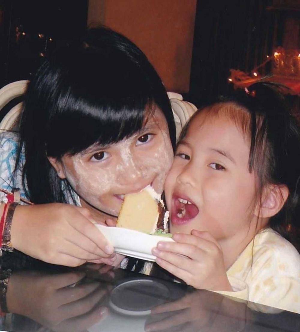 Minnie Phantira dan adik (instagram.com/mintira.q)