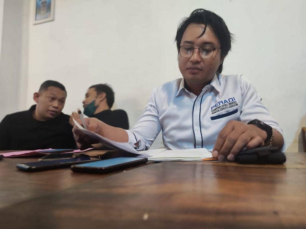 Kuasa hukum AKBP M, Erwin Mahmud. (Istimewa)