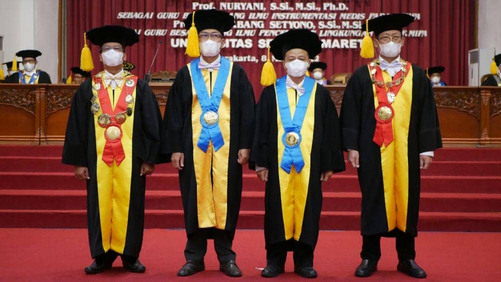 UNS Tambah Dua Guru Besar Jelang Dies Natalis, Ini Lho Sosok Mereka
