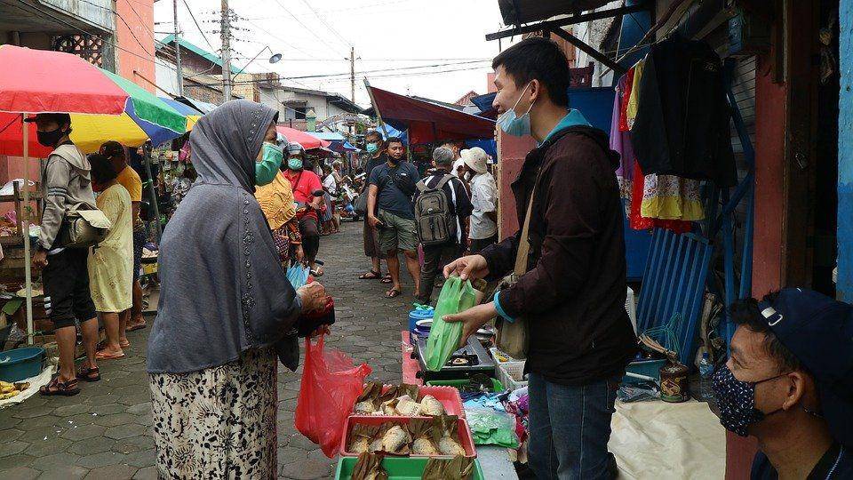 Ilustrasi berdagang di pasar (pixabay.com/endho)