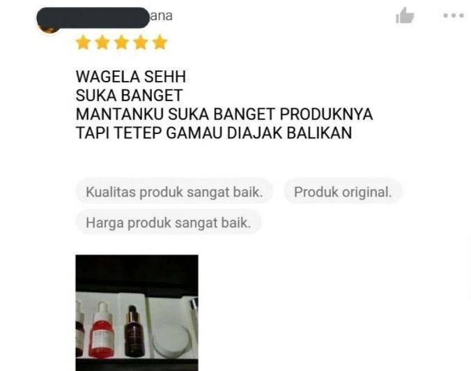 curhat berkedok testimoni (instagram.com/pesanlucuindonesia)