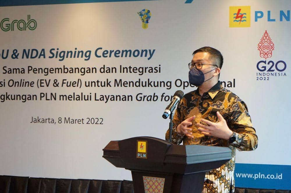 Direktur Grab For Bussines, Roy Nugroho. Foto PLN