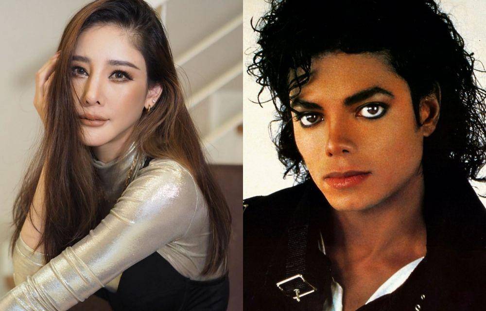Tangmo Nida dan Michael Jackson (Instagram.com/melon.official/ | dok. Bransonshowtickets)