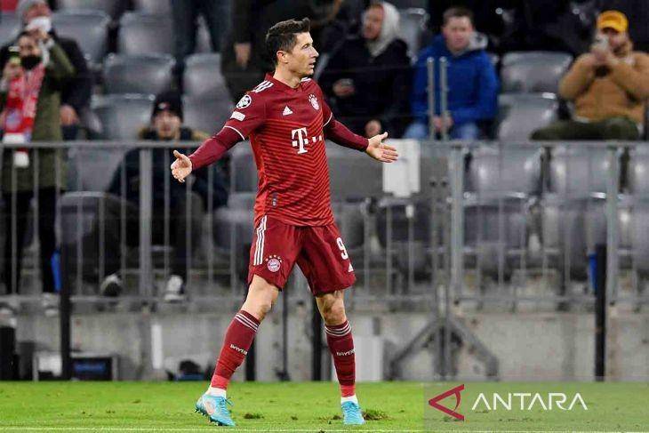 Bayern Muenchen menang besar di Liga Champions. (ANTARA FOTO/REUTERS/ANDREAS GEBERT)