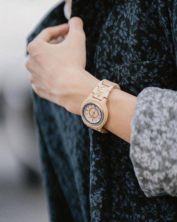 Jam tangan kayu Matoa (instagram.com/matoa_id)