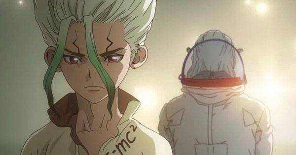Senku dam Byakuya ( Dok. TMS Entertaiment / Dr. Stone )