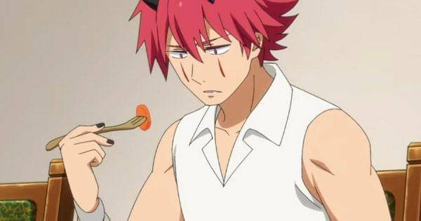 Benimaru kesulitan memakan wortel ( Dok. Eight Bit / Tensura )