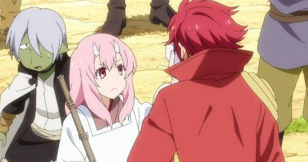 Benimaru ditegur oleh Shuna saat pelatihan militer ( Dok. Eight Bit / Tensura Nikki )