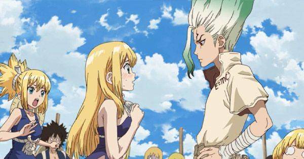 Senku terpilih menjadi kepala desa dan suami Ruri ( Dok. TMS Entertaiment / Dr. Senku )