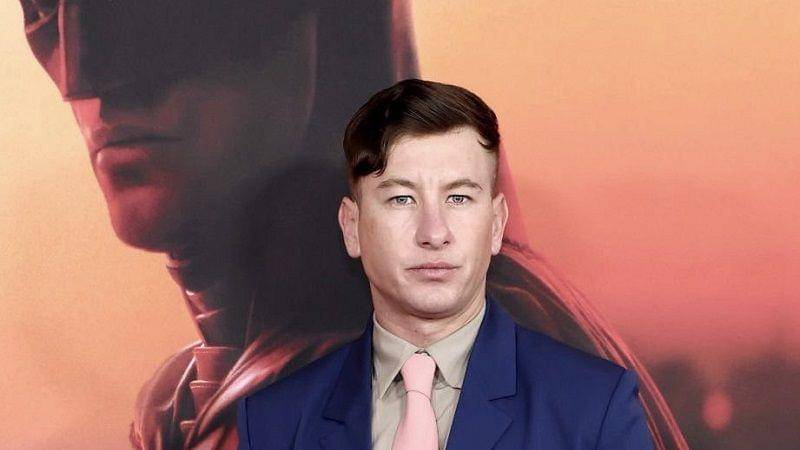 Barry Keoghan di premiere The Batman. (twitter.com/bkeoghanupdates)