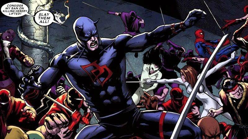 Daredevil di Shadowland. (Dok. Marvel Comics)