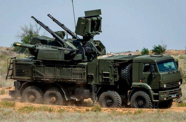 gambar The Pantsir S-1 Air Defense System (vestikavkaza.ru)