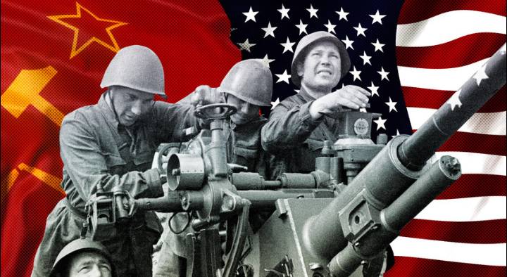 Beberapa tentara Amerika Serikat dan Uni Soviet. (rbth.com/Pyotr Bernstein)