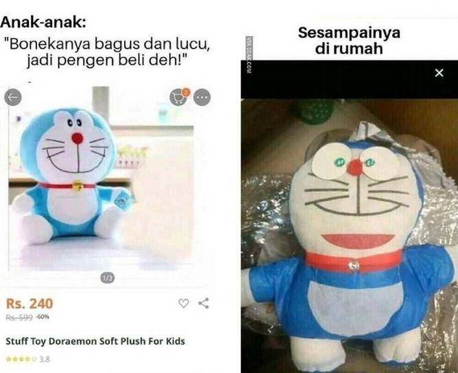 ekspektasi tak sesuai kenyataan saat beli barang (instagram.com/sukijan)