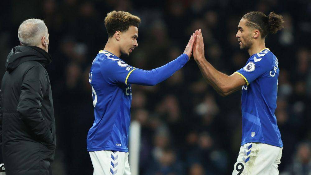 Dele Alli menggantikan Dominic Calvert-Lewin. (skysports.com)