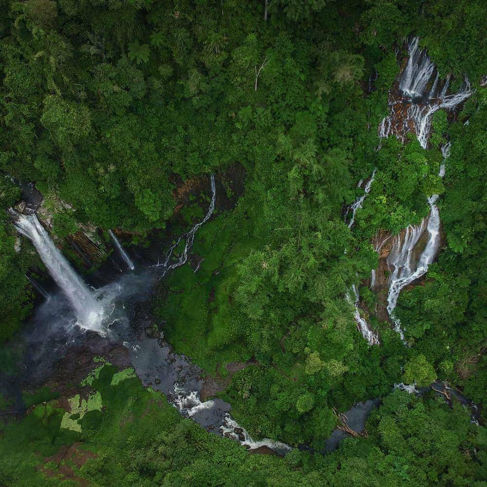 potret kawasan Air Terjun Tri Sakti (instagram.com/wonderfulbengkulu)