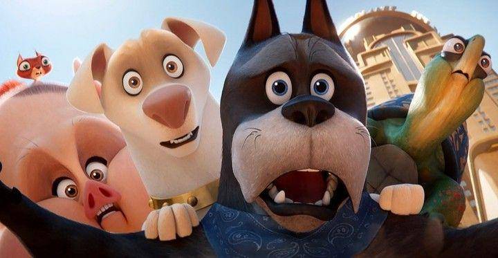 Chip, PB, Krypto, Ace dan Merton (instagram.com/dcleagueofsuperpets)
