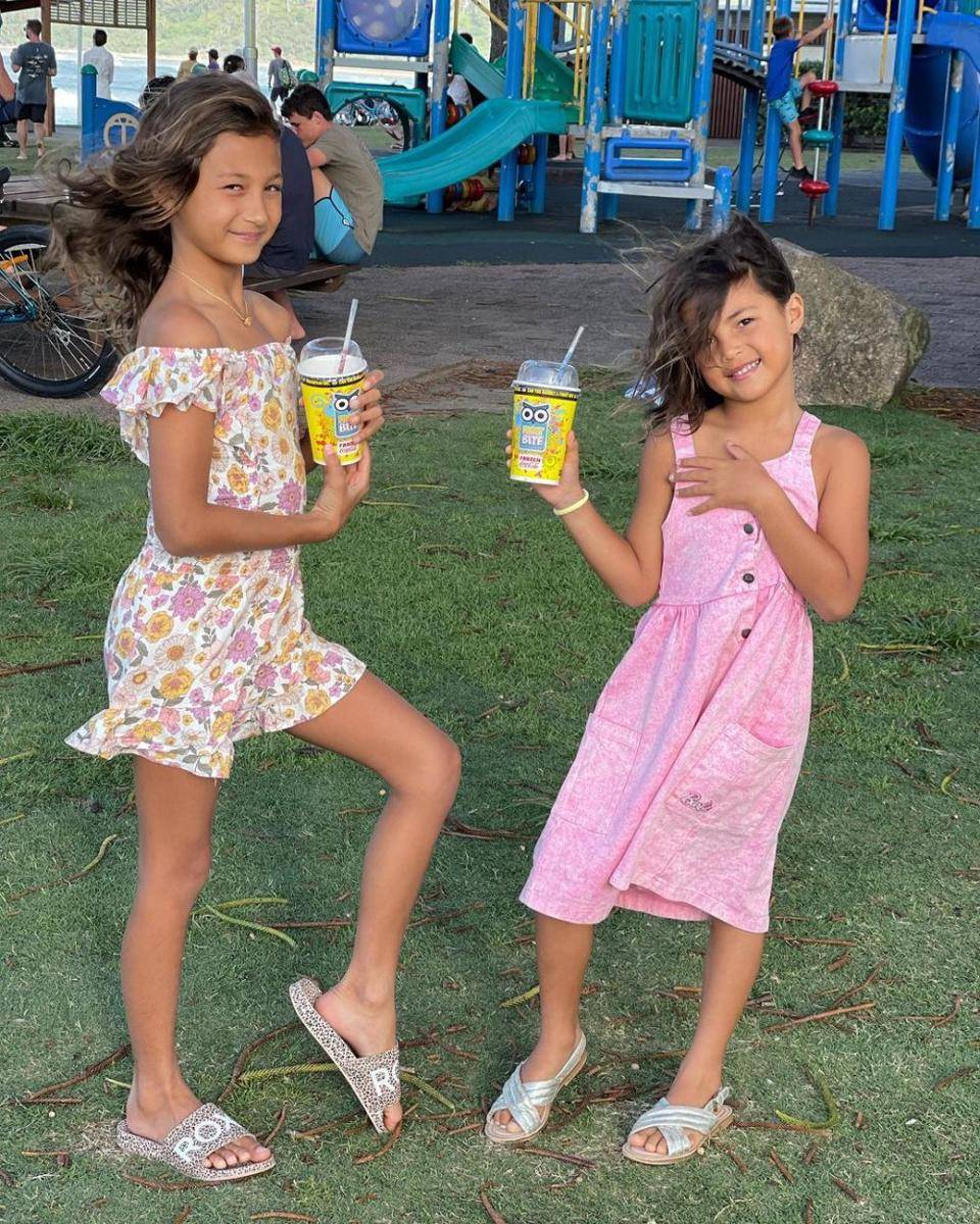 potret Ayanna Rose dan Tigerlily Grace Werner (instagram.com/indahkalalo)