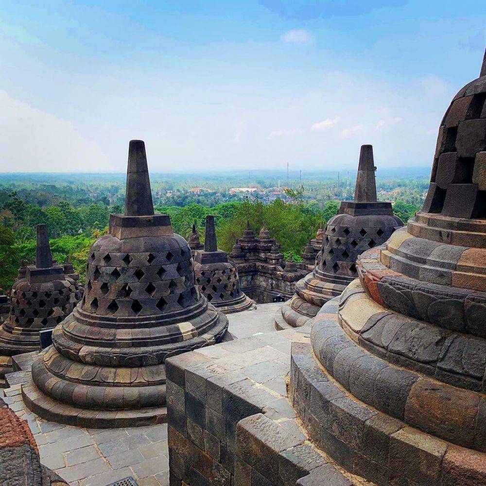 Candi Borobudur, Magelang, Jawa Tengah (instagram.com/linda.travelphotography)