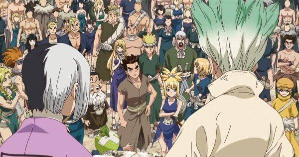Para penduduk Science Kingdom ( Dok. TMS Entertaiment / Dr. Stone: Stone Wars )