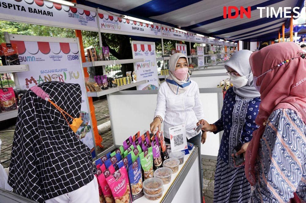 7 Potret Bazaar Klaster Mantriku di Semarang, BRI Bantu UMKM Bangkit