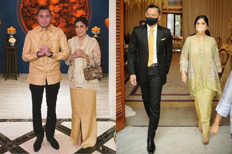 Adu gaya kebaya Annisa Pohan vs. Aliya Rajasa. (instagram.com/ruby_26 / instagram.com/annisayudhoyono)