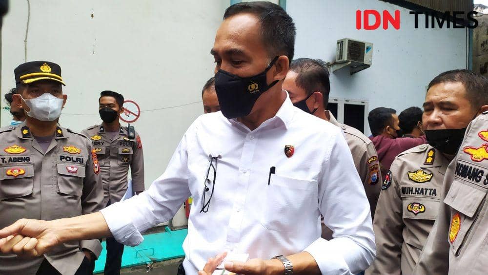 Direktur Ditreskrimsus Polda Sulsel Kombes Widoni Fedri. (IDN Times/Sahrul Ramadan)