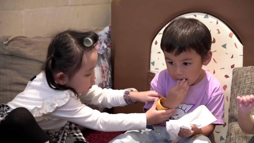 potret Lala ngapelin Kiano (youtube.com/Baim Paula