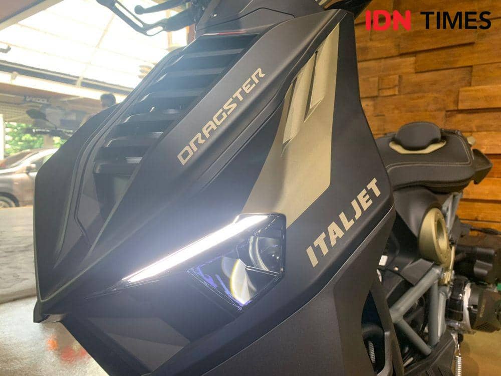 Perbedaan Italjet Dragster Limited Edition vs Versi Standar