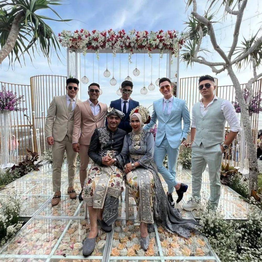 Pernikahan Venna Melinda dan Ferry Irawan. (instagram.com/ferryirawanofficial)